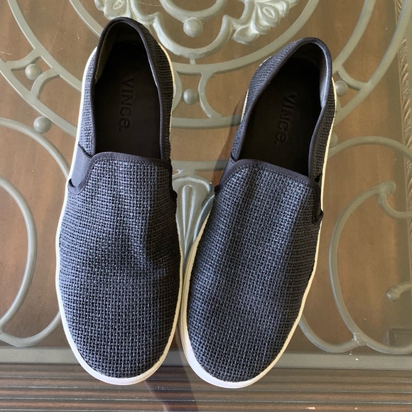 VINCE SLIP ON WOVEN PRESTON SNEAKERS SIZE 8/5 - Picture 5 of 7